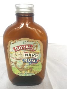 Royal Navy Rum Bottle