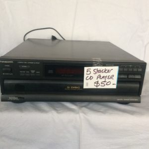 Panasonic 5 stacker cd player