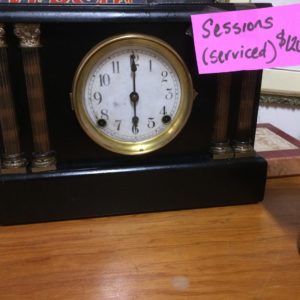 Sessions mantle clock serviced